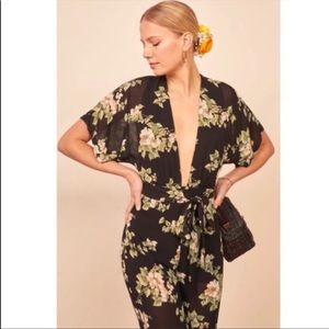 Reformation lemongrass Jumpsuit in Yolanda